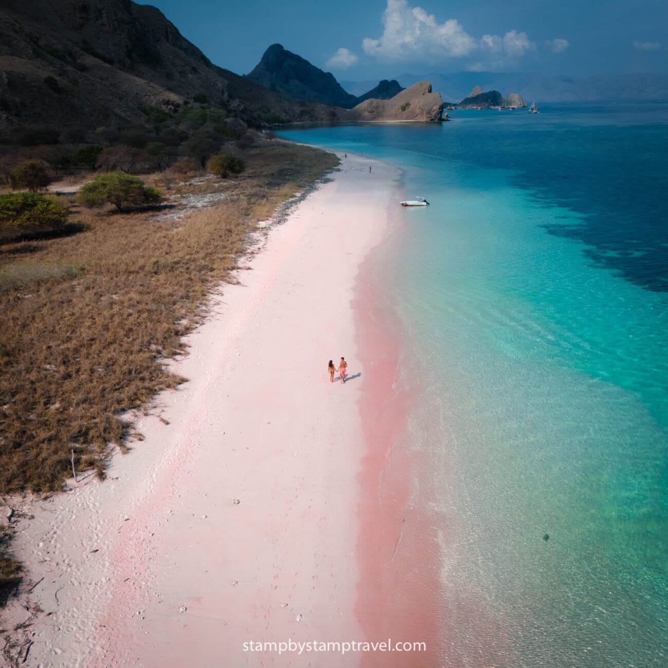 Pink Beach en el tour por el Parque Nacional de Komodo