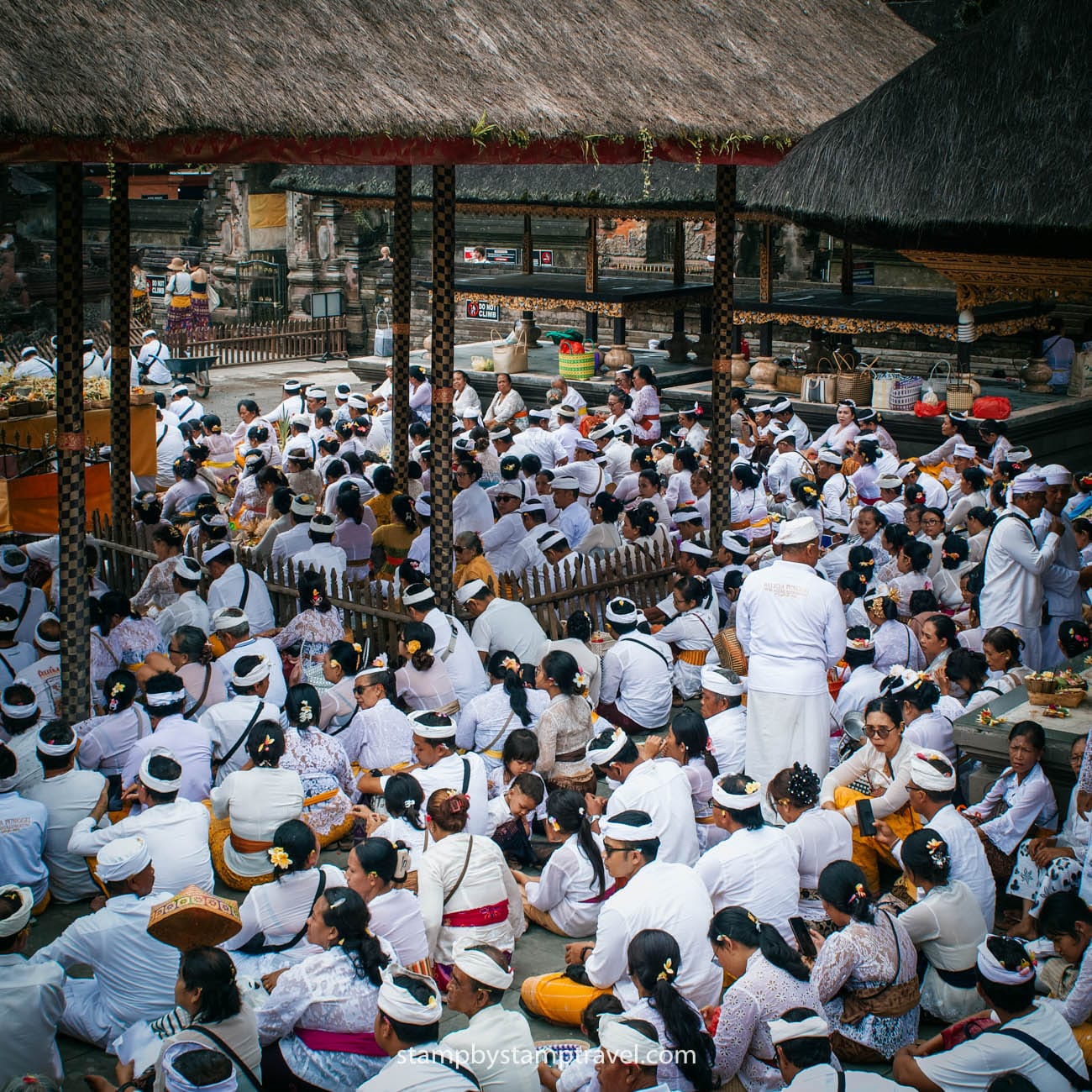 Rituales en los templos de Bali