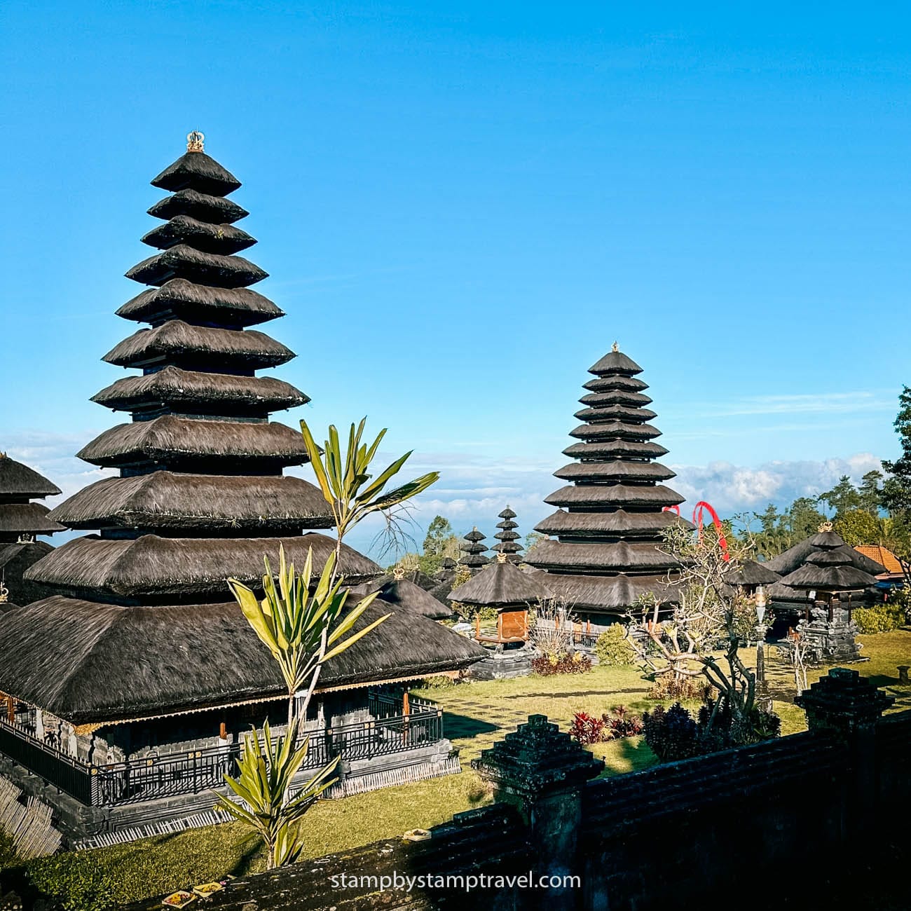 Templo de Besakih en la isla de Bali