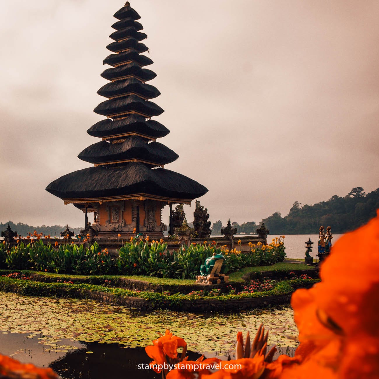 Templo Ulun Danu Bratan en Bali