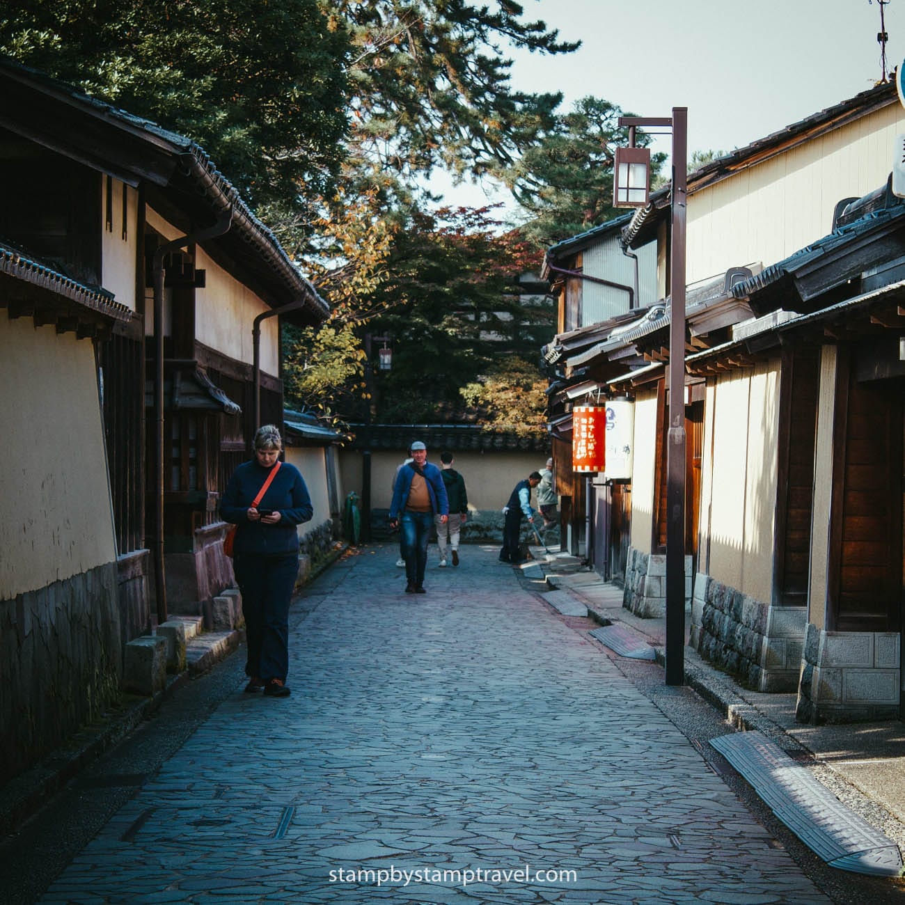 Barrio samurai de Kanazawa en la ruta por los Alpes