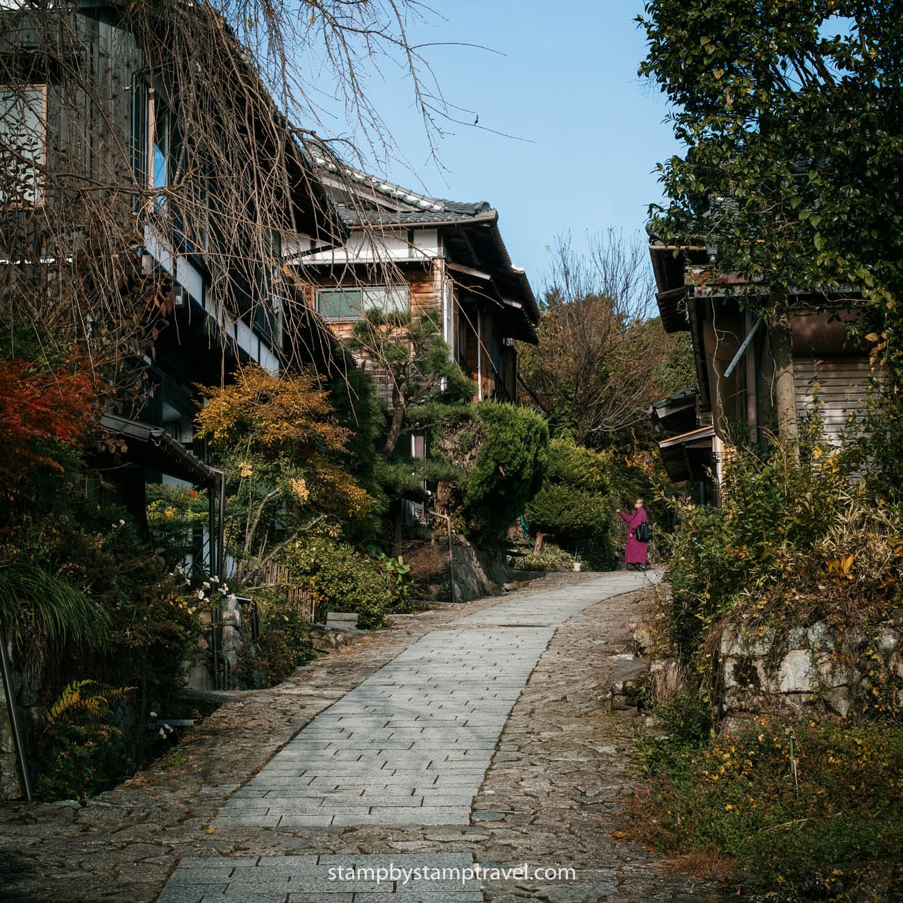 Magome en los Alpes Japoneses