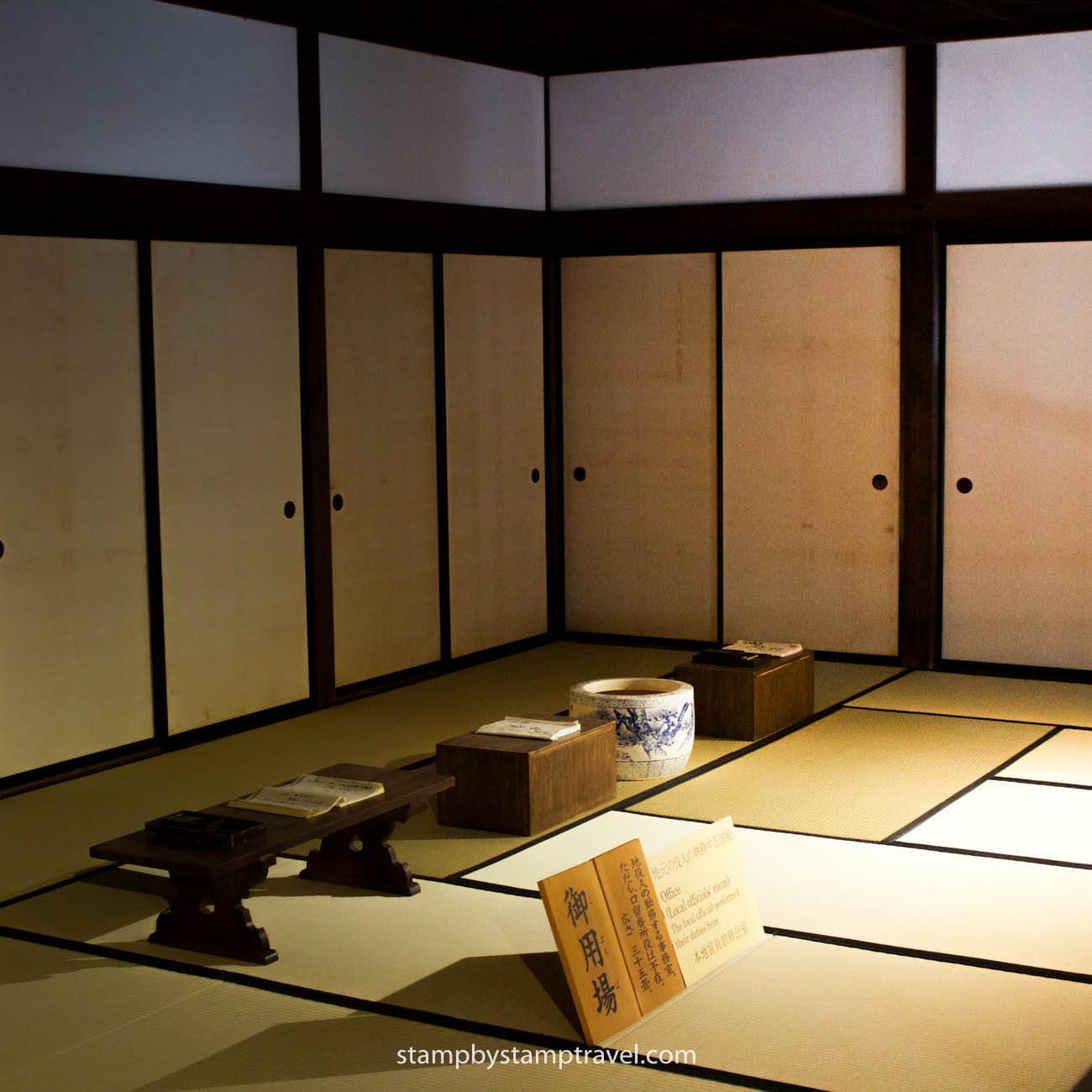 Tatamis en Takayama en los Alpes Japoneses