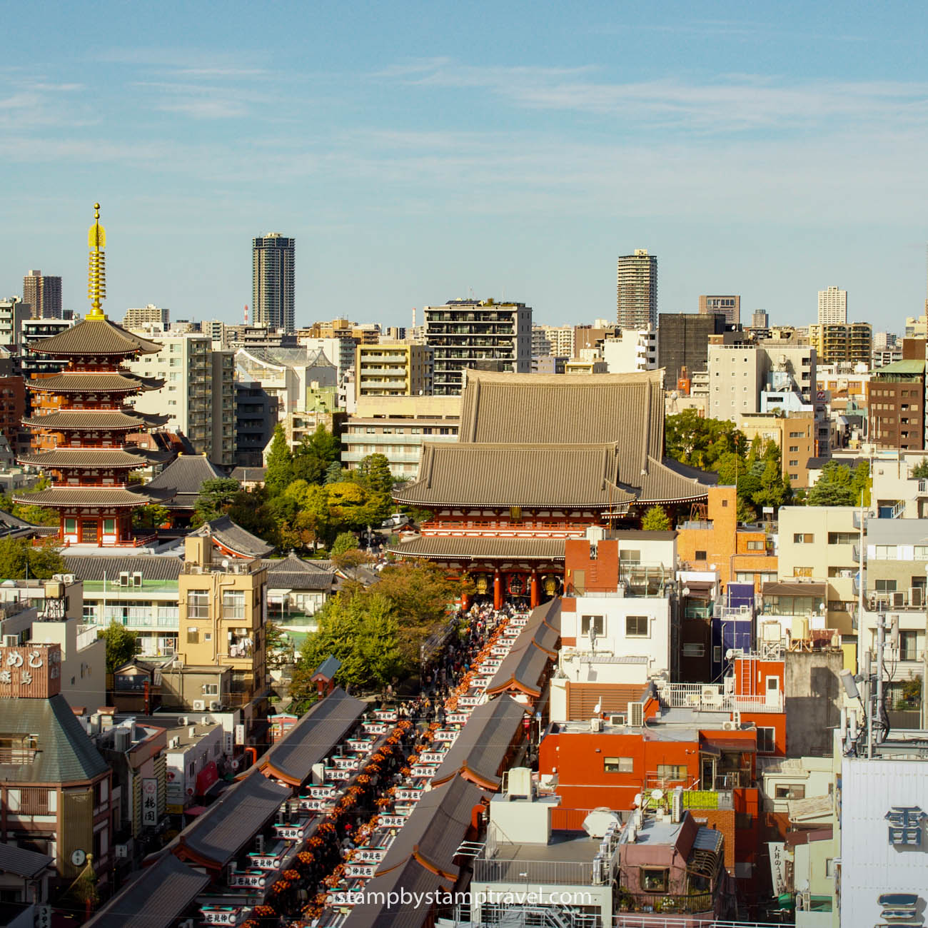 Asakusa, un barrio donde alojarse en Tokio