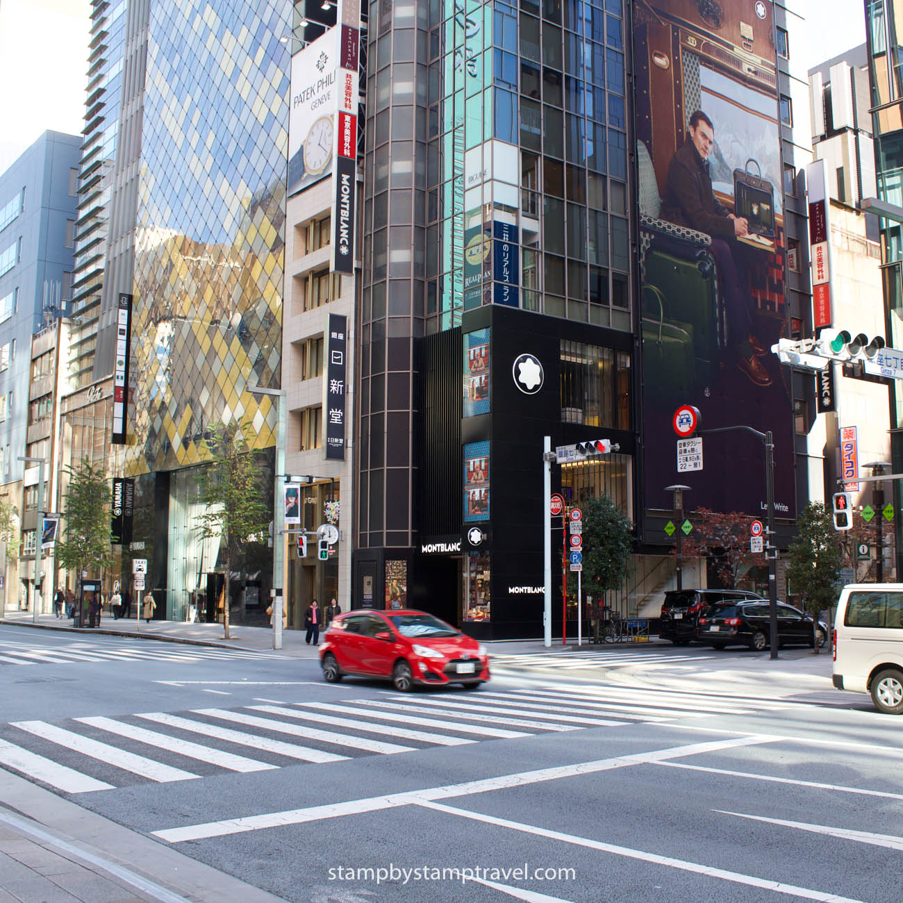 Calles de Lujo en Ginza Tokio
