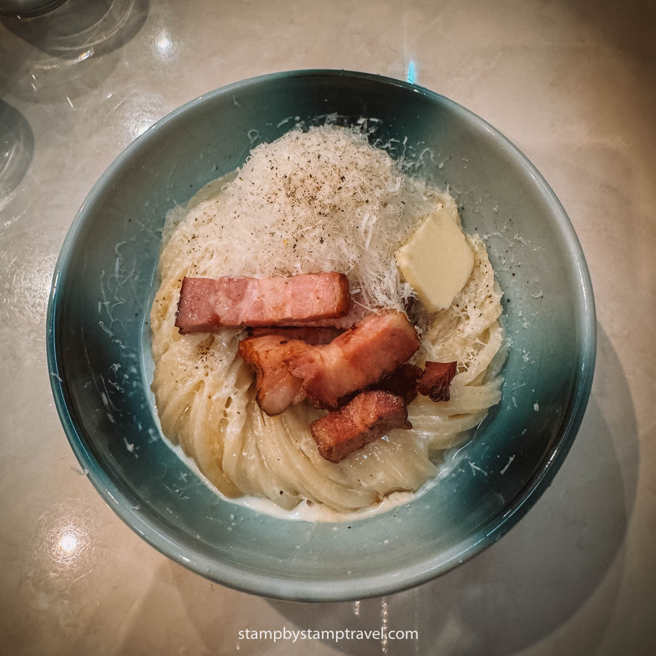 Carbonara que comer en Harajuku