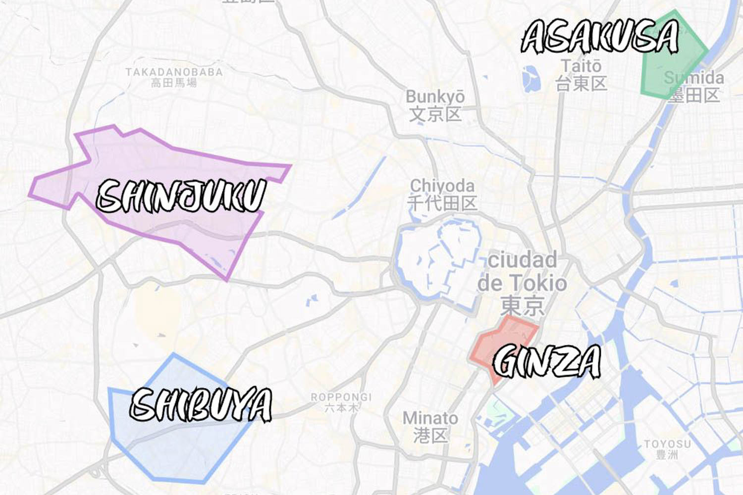 Dónde alojarse en Tokio