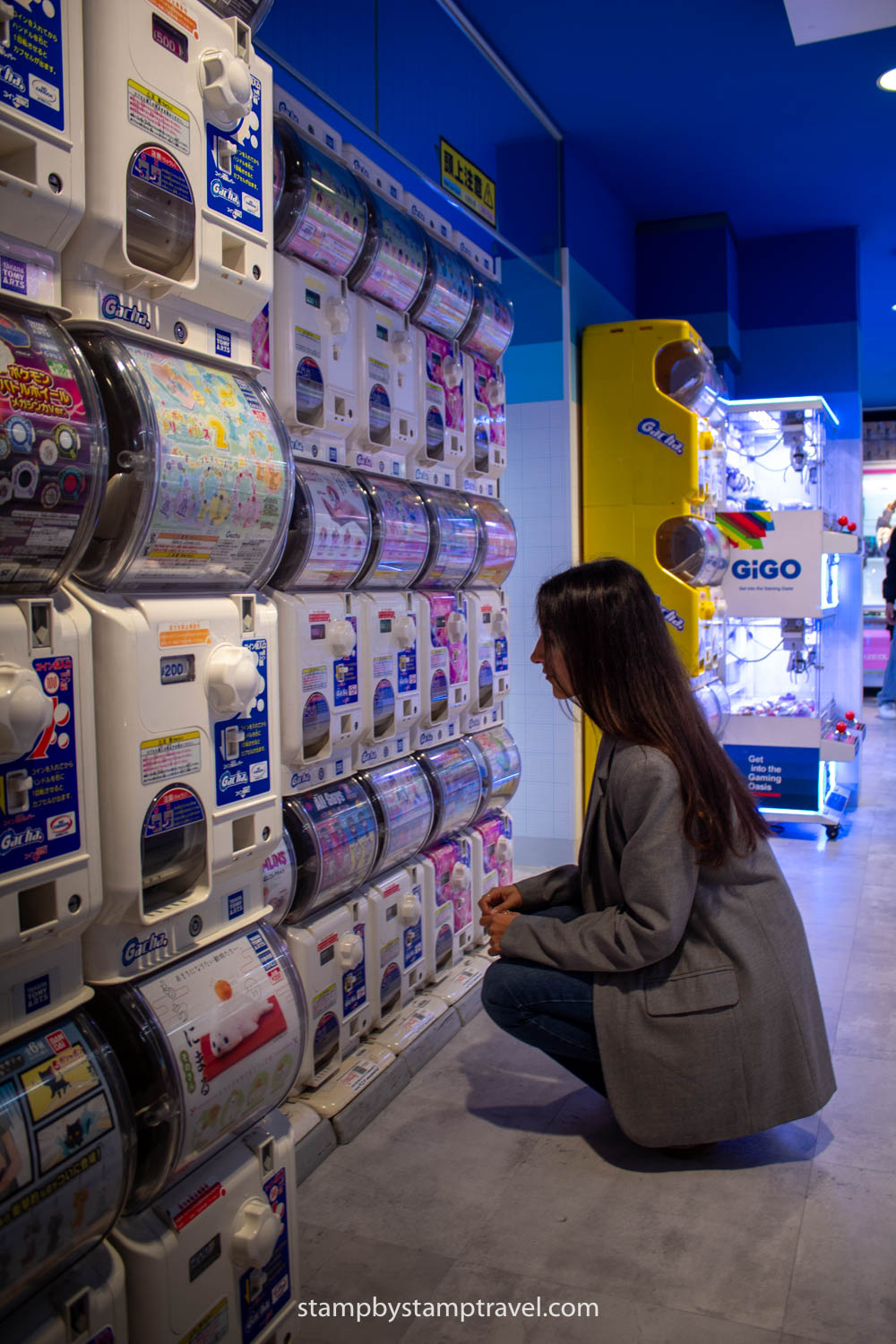 Leyre en el Gachapong Akihabara Electric Town