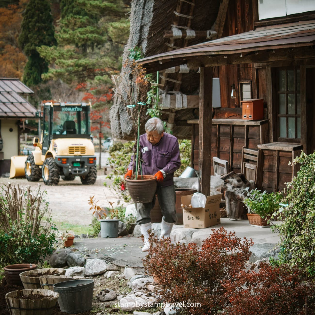 Locales en Shirakawago