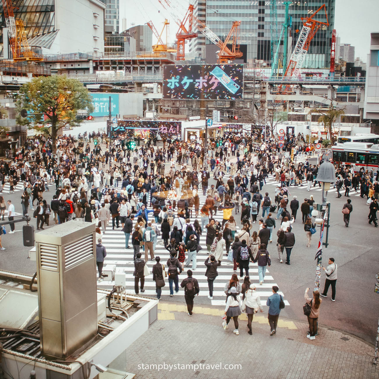 Vistas Shibuya crossing