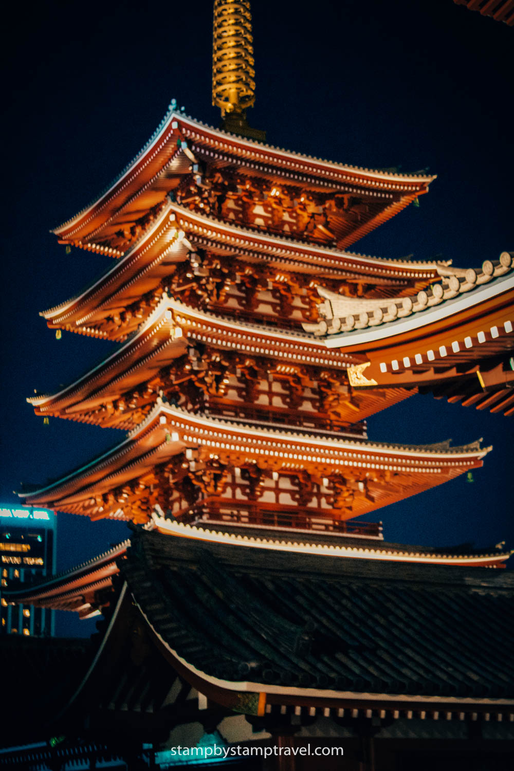 Pagoda cinco pisos que ver en Asakusa