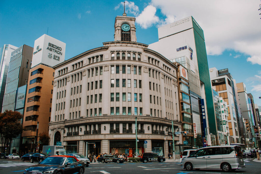 Qué ver en Ginza Tokio