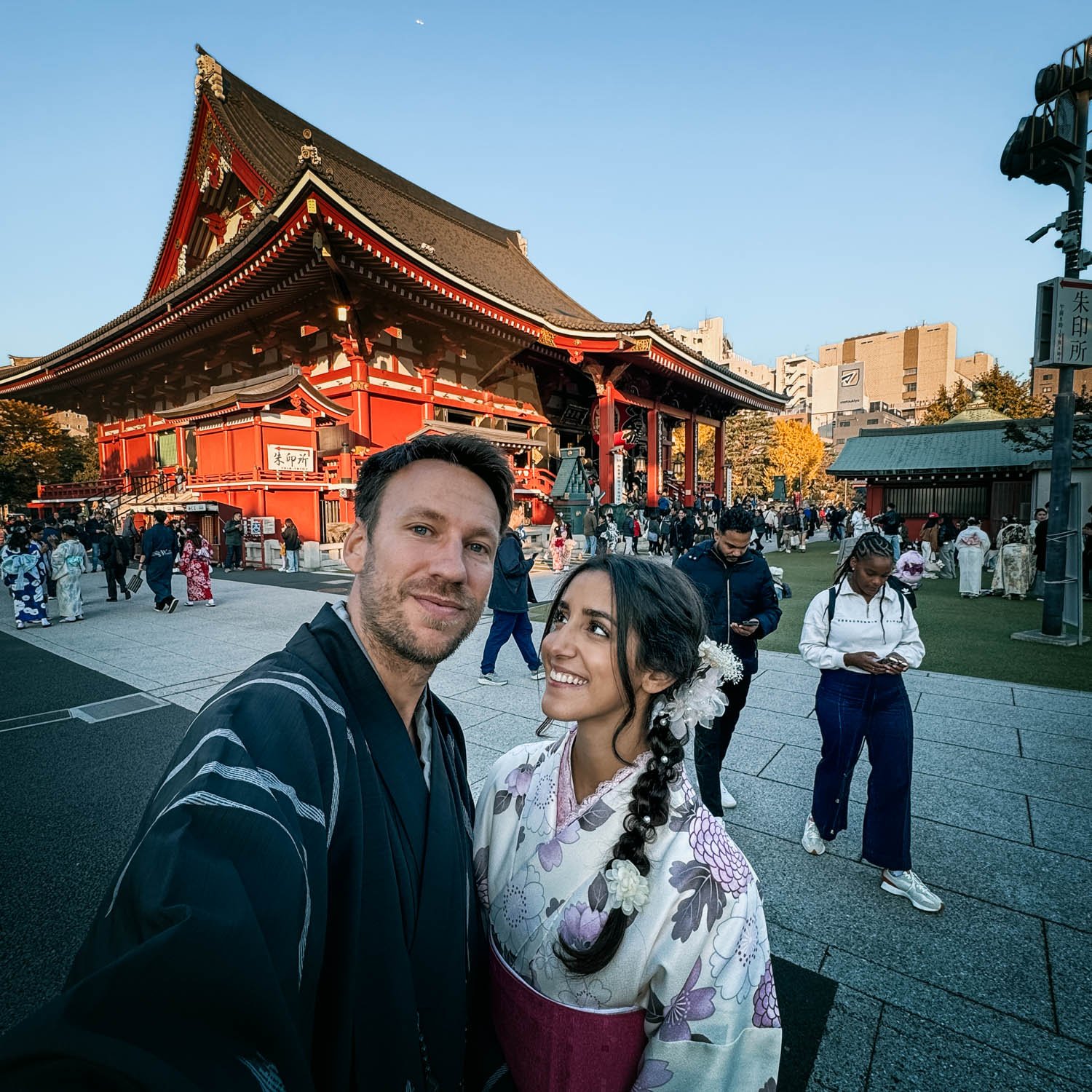 Vistas panorámicas de Tokio con el Monte Fuji