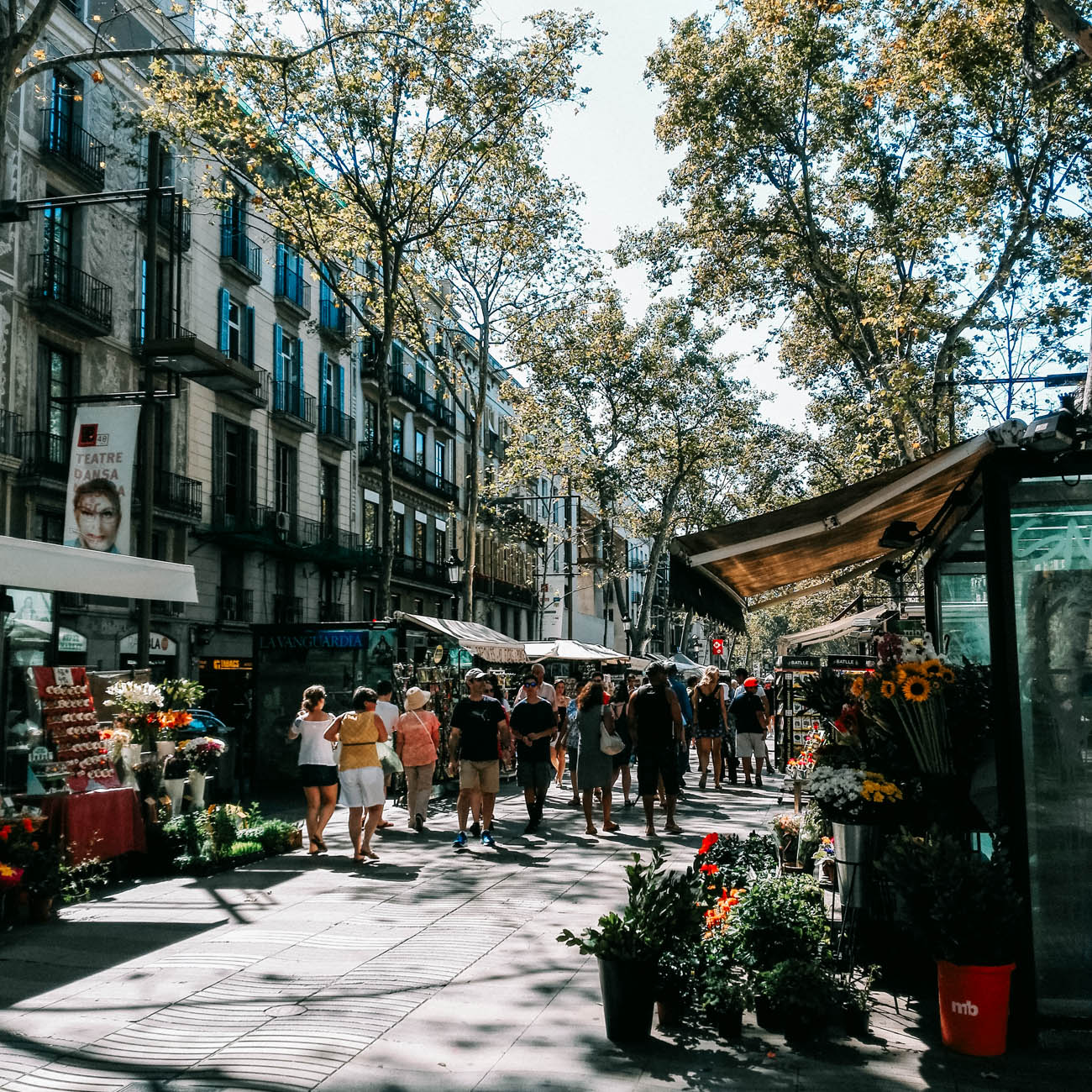 La Rambla que ver en Barcelona