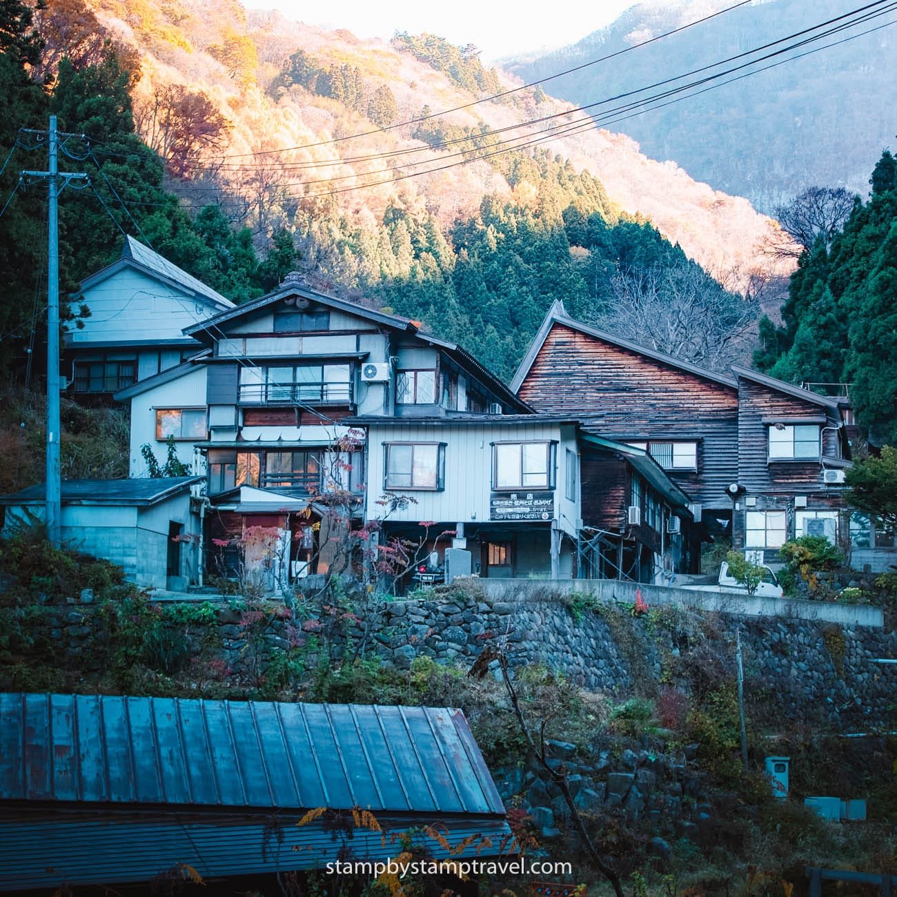 Riokans en el Parque de Monos de Jigokudani