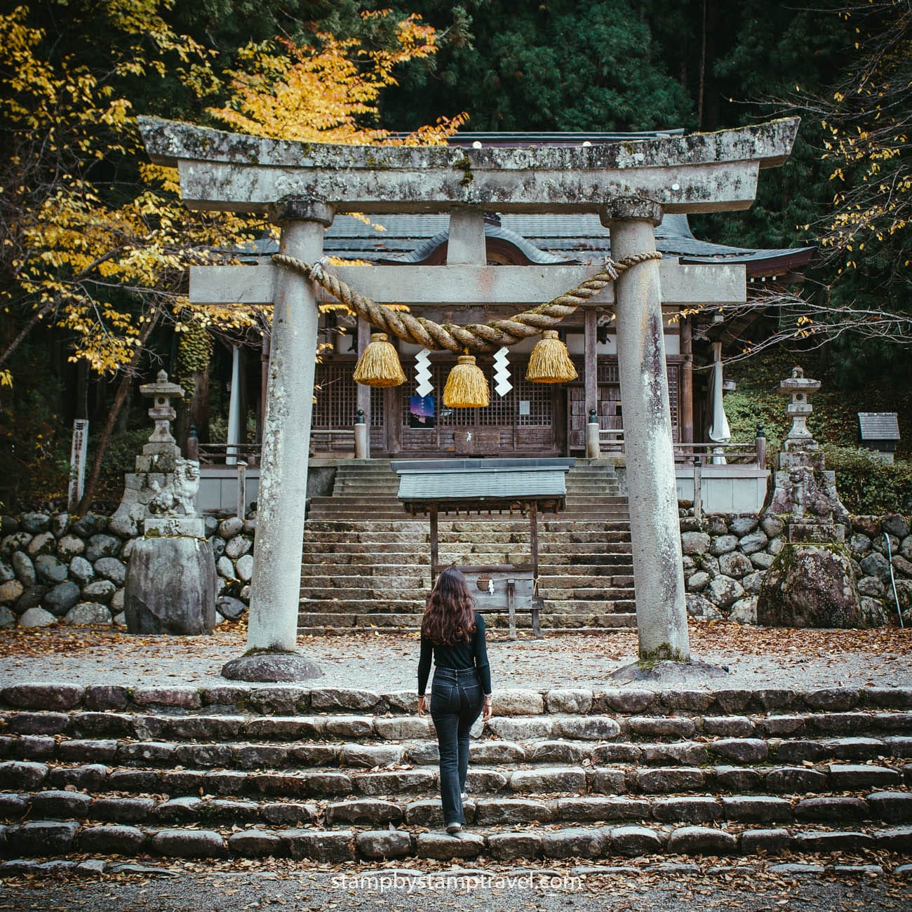Santuario que ver en Shirakawago
