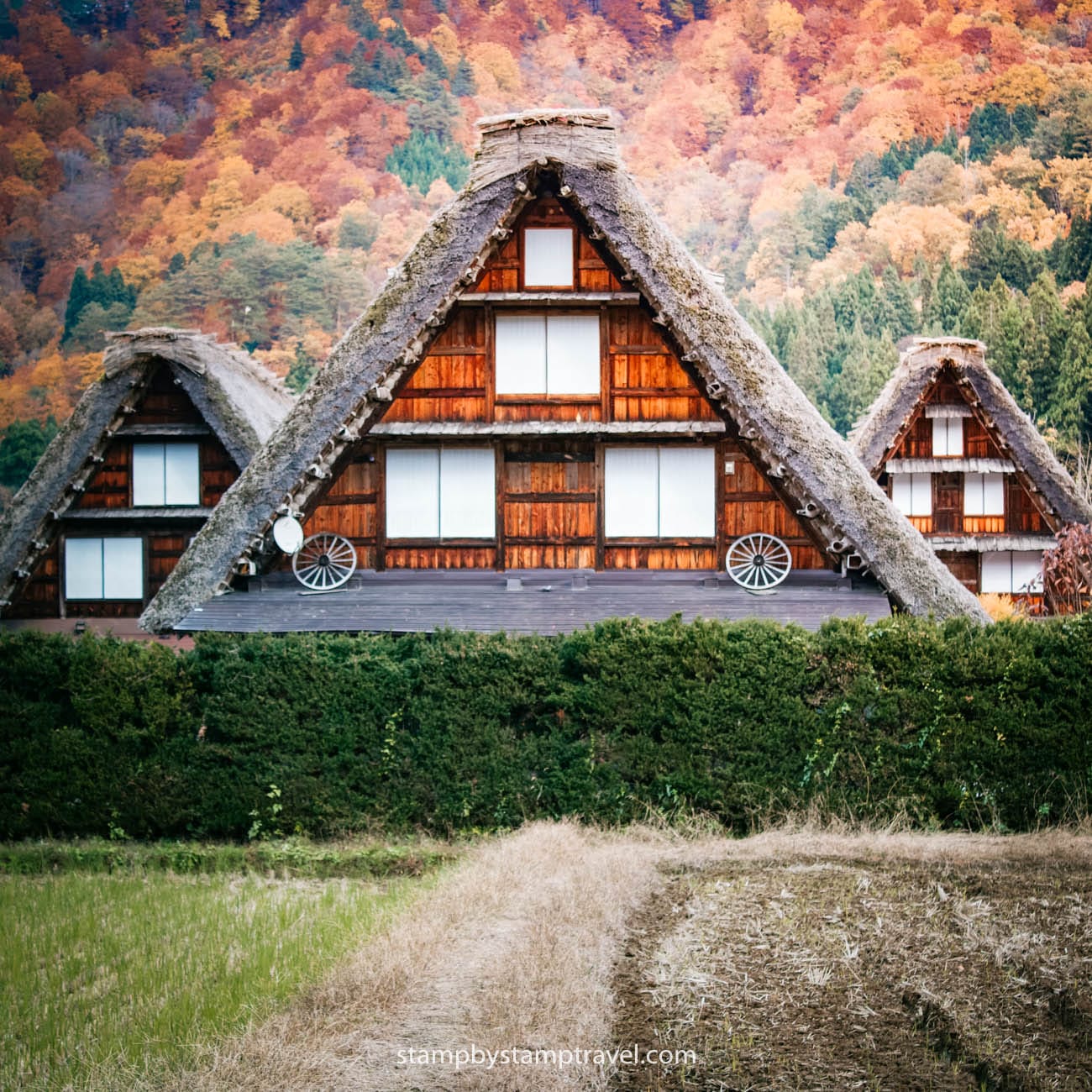 Las tres casas que ver en Shirakawago