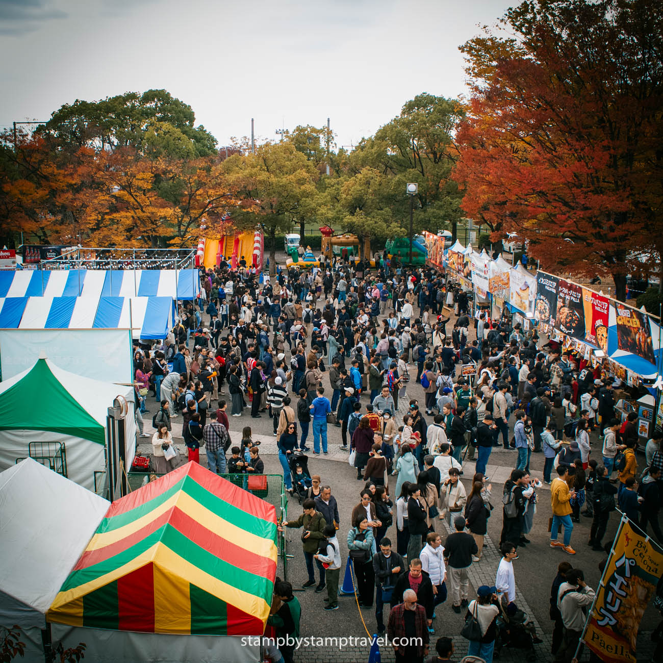 Yoyogi Park en Shibuya en Tokio, Japón