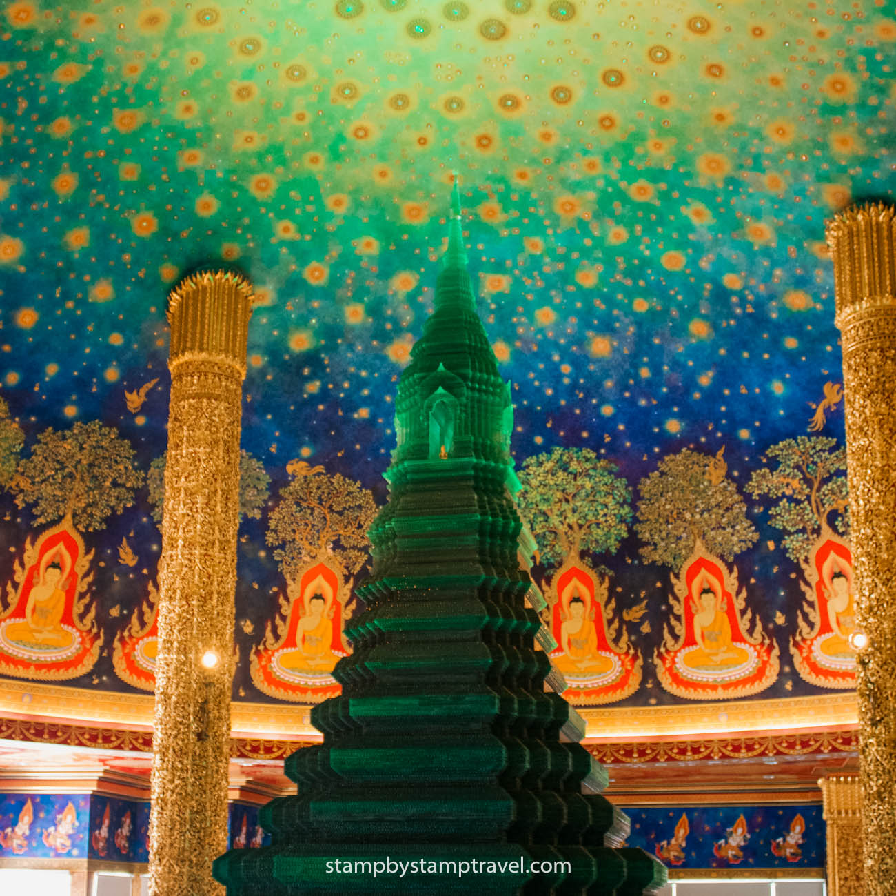 Pagoda Wat Paknam en Bangkok