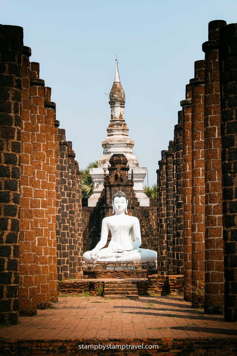 Buda en el Ancient City de Bangkok
