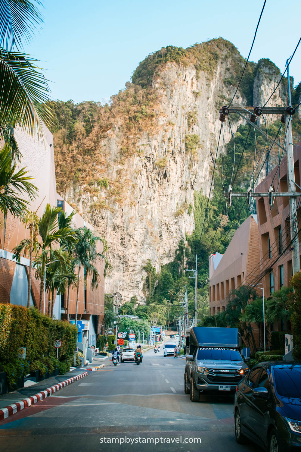 Calles de Krabi para Alojarse