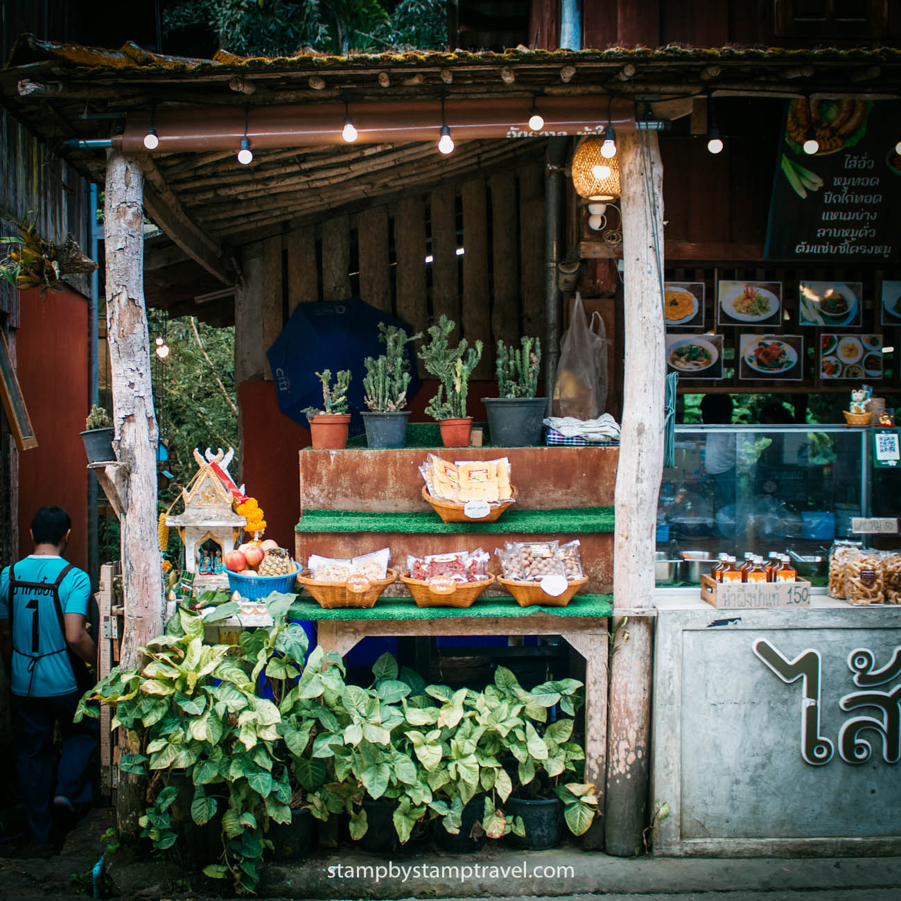 Comida callejera Mae Kampong Village
