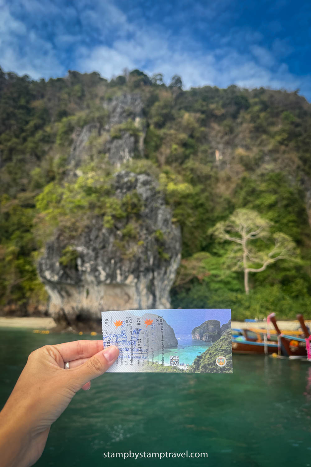 Entrada al Parque Nacional de la Isla de Hong