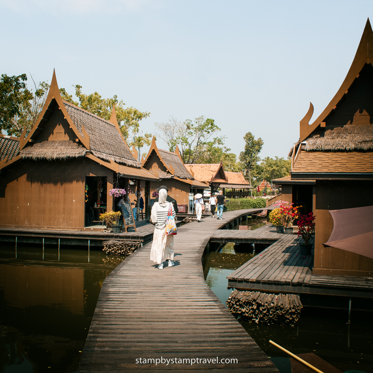 Mercado flotante de Muang Boran