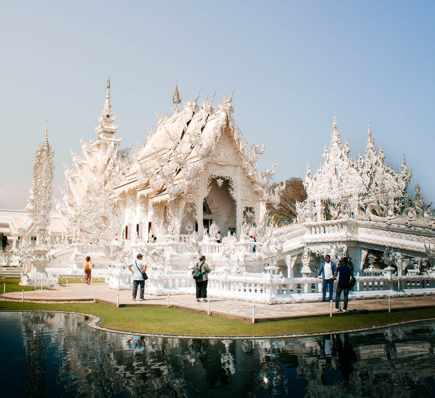 Templo blanco de Chiang Rai