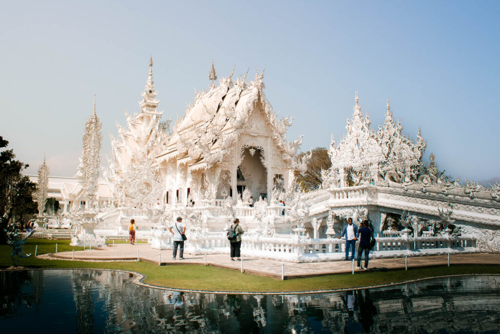 Templo blanco de Tailandia