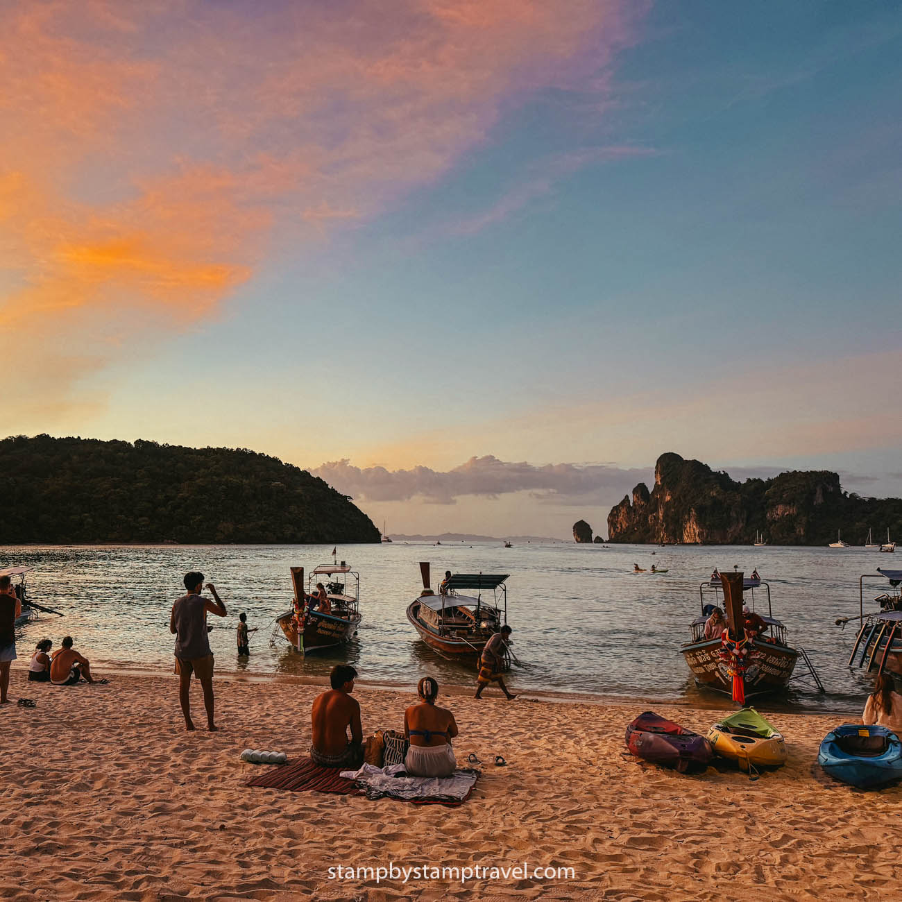 Atardecer en Phi Phi Island