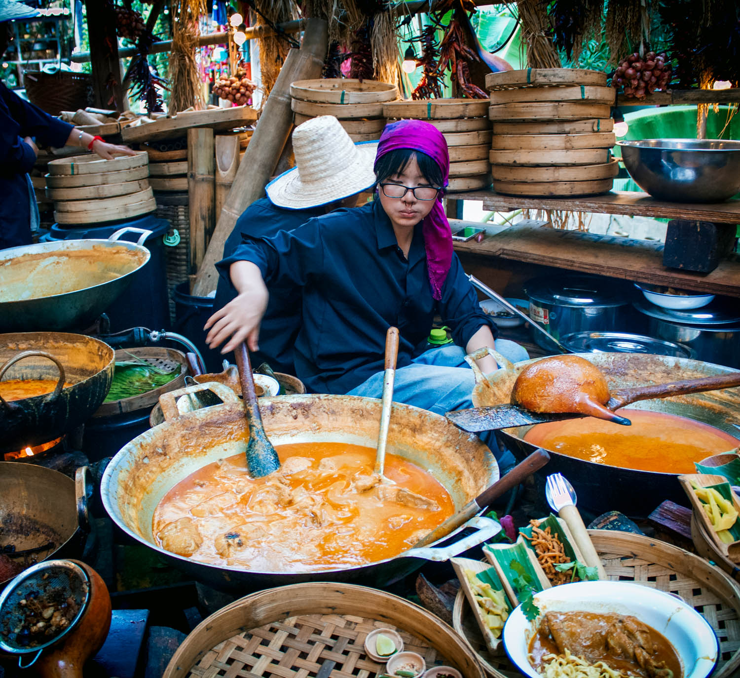 Comidas típicas en Tailandia