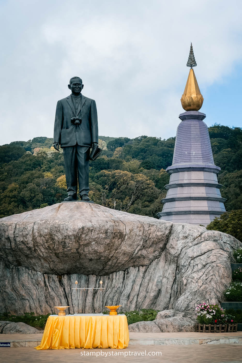 Estatua en el Doi Inthanon