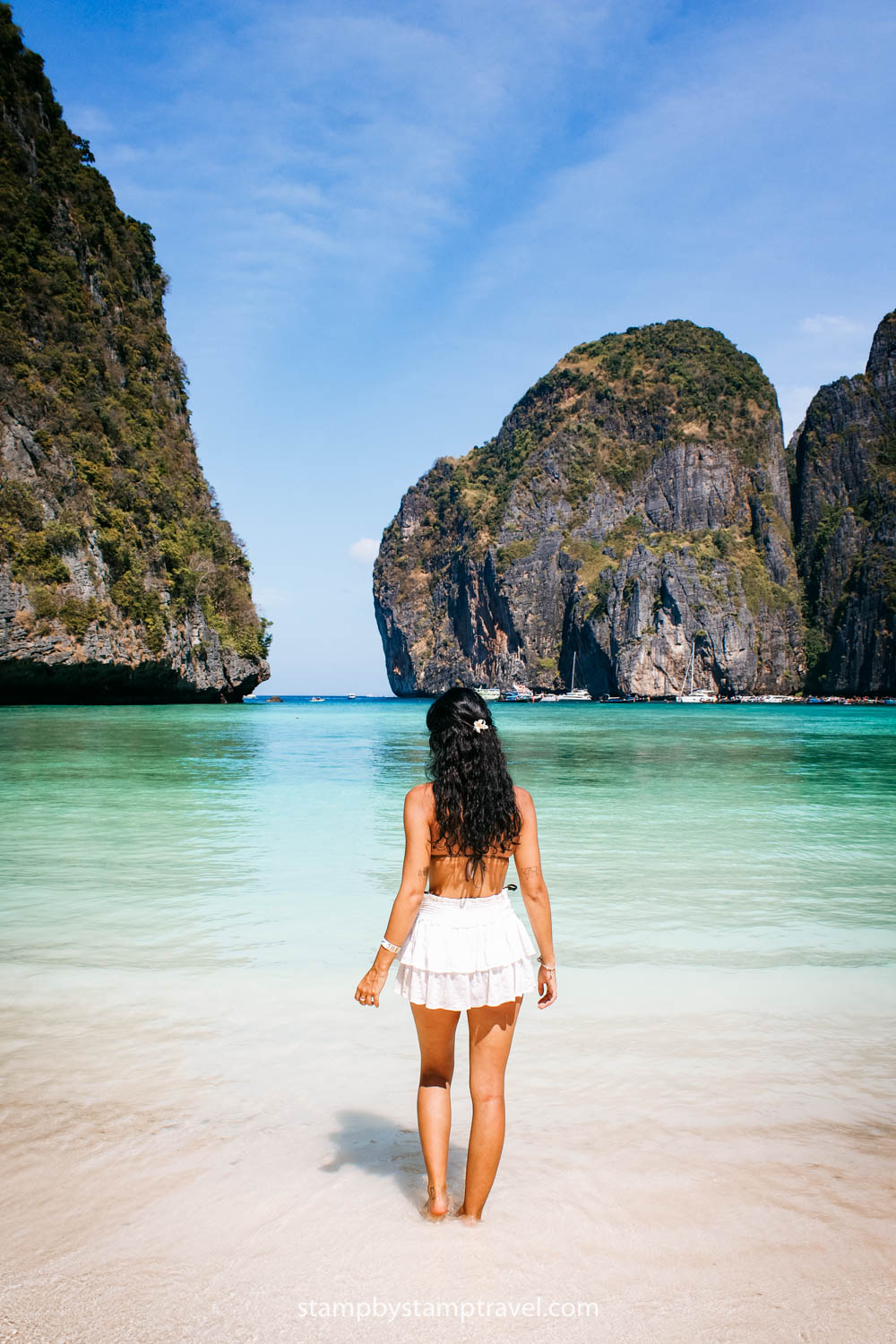 Leyre en Maya Bay Tailandia