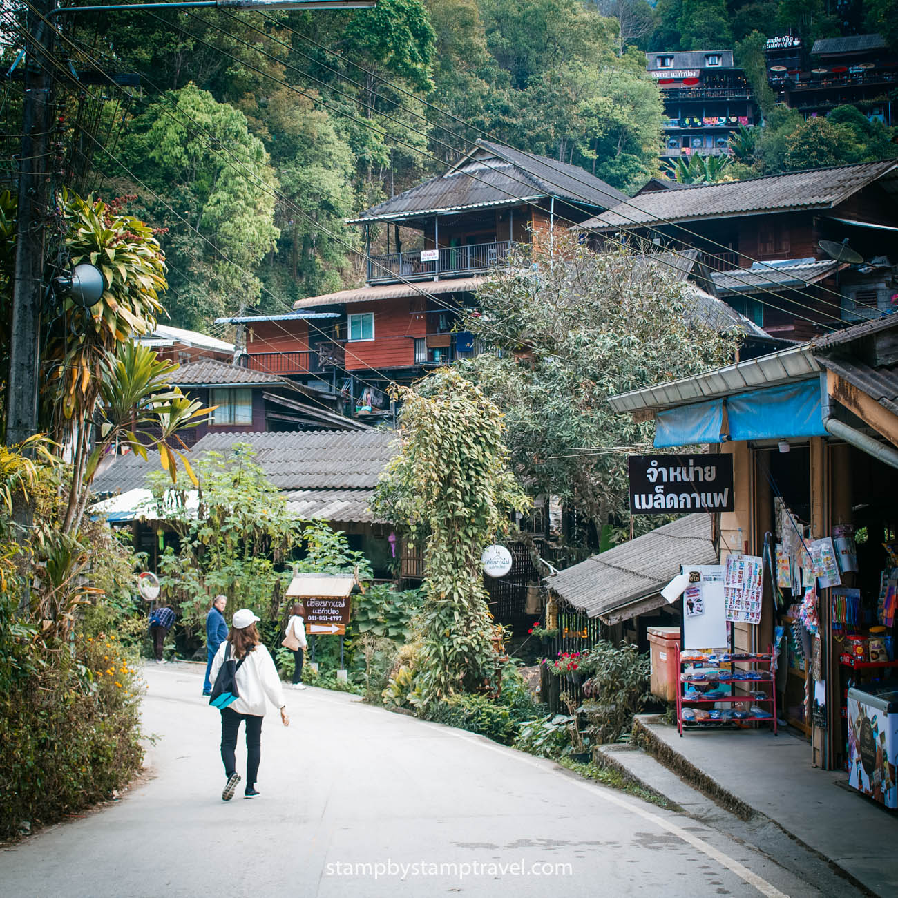 Mae Kampong en el Norte de Tailandia