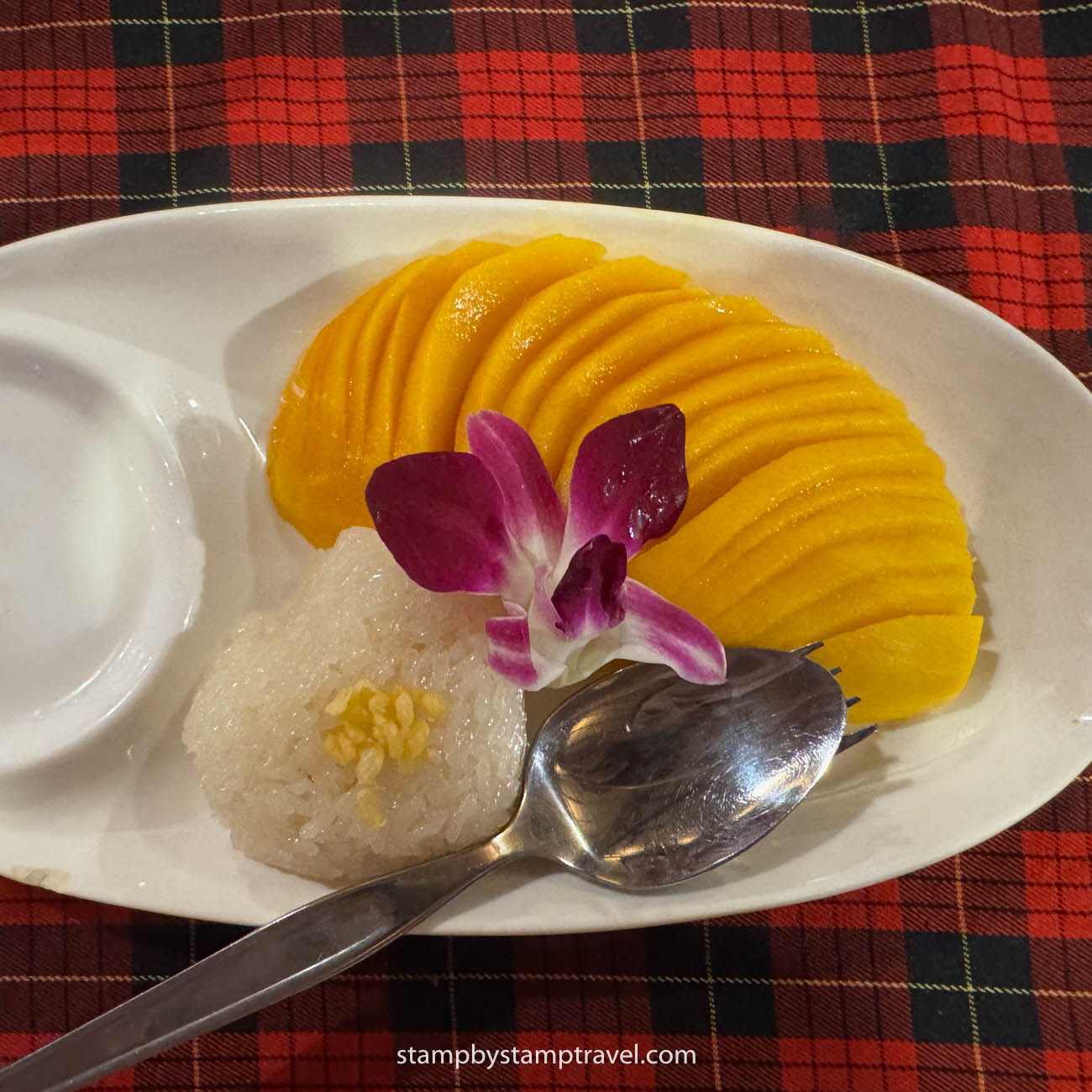 Mango sticky rice en la gastronomía tailandesa