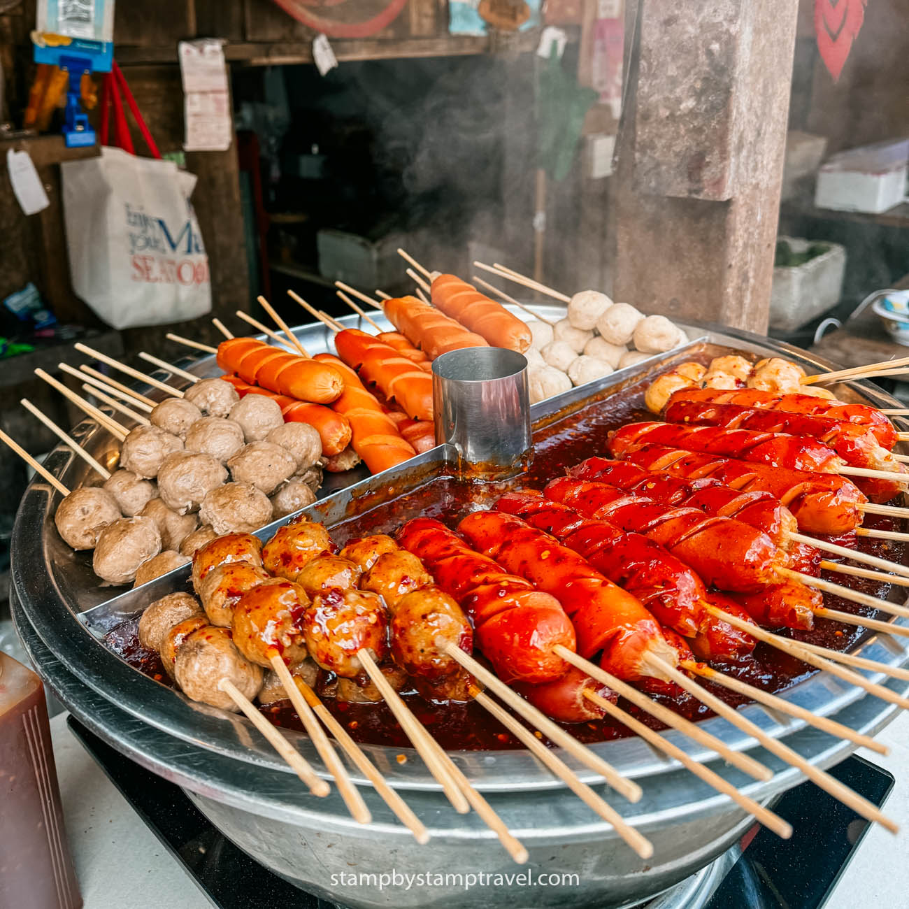 Moo Ping gastronomía tailandesa