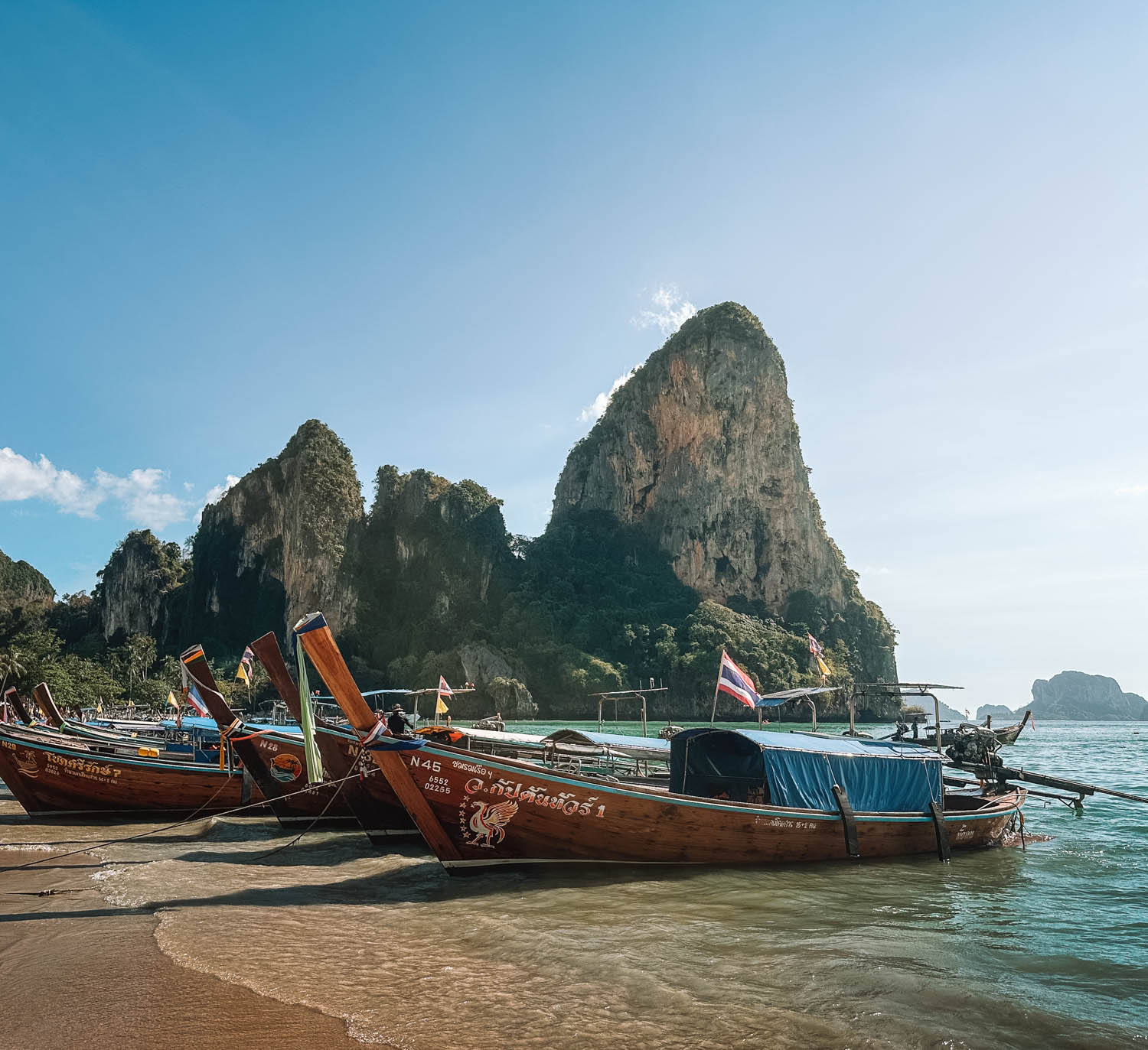 Playa Railay en Tailandia