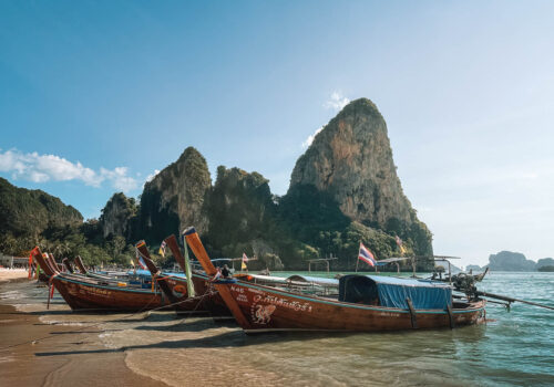 Playa Railay en Tailandia