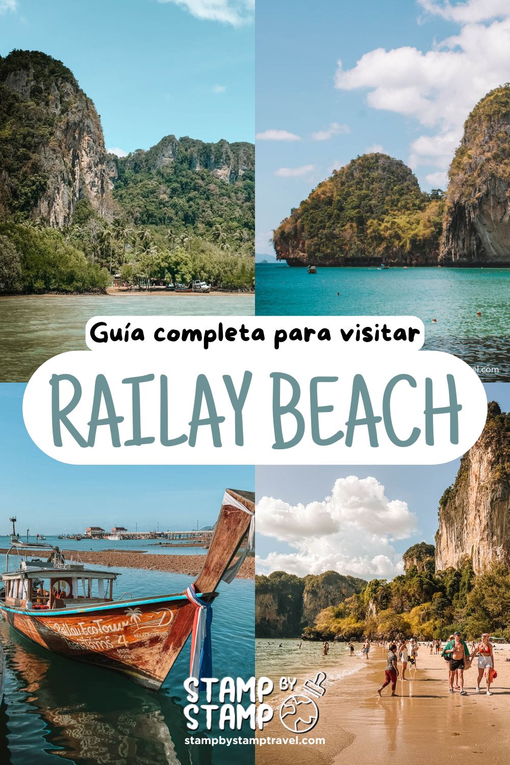 Portada Railay Beach en Tailandia