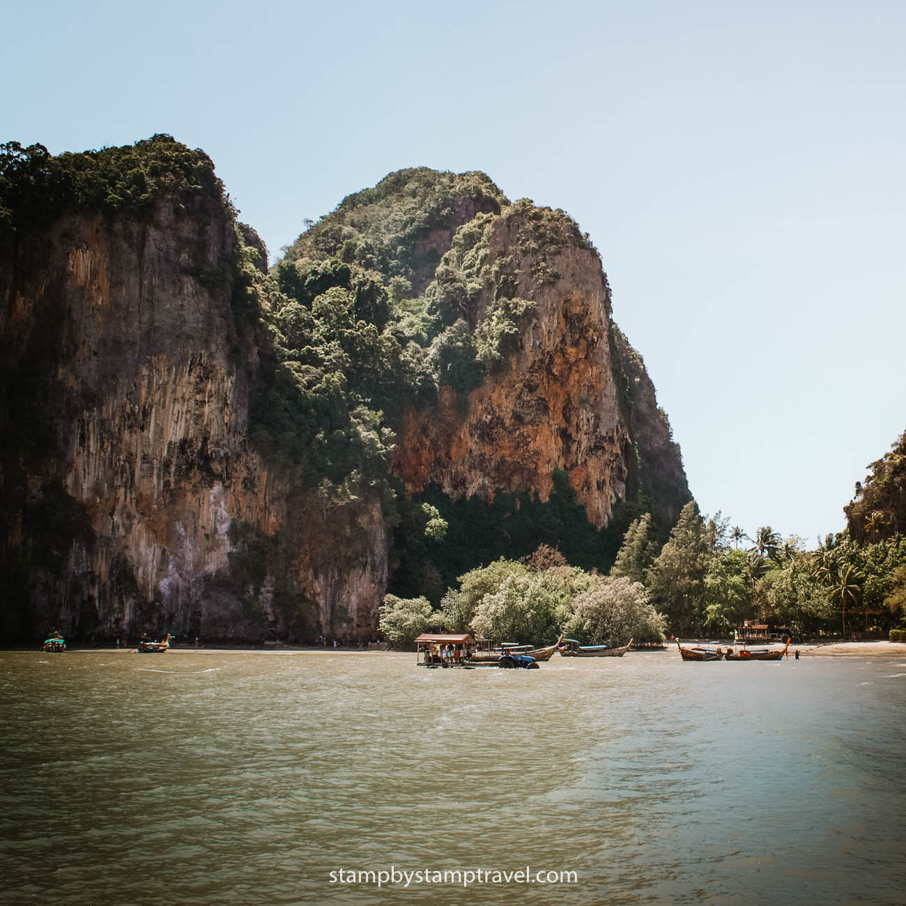 Playa Railay East en Tailandia