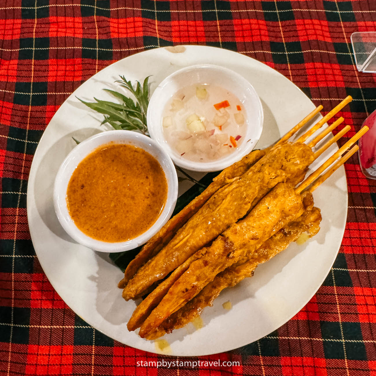 Gai Satay, comida típica de Tailandia