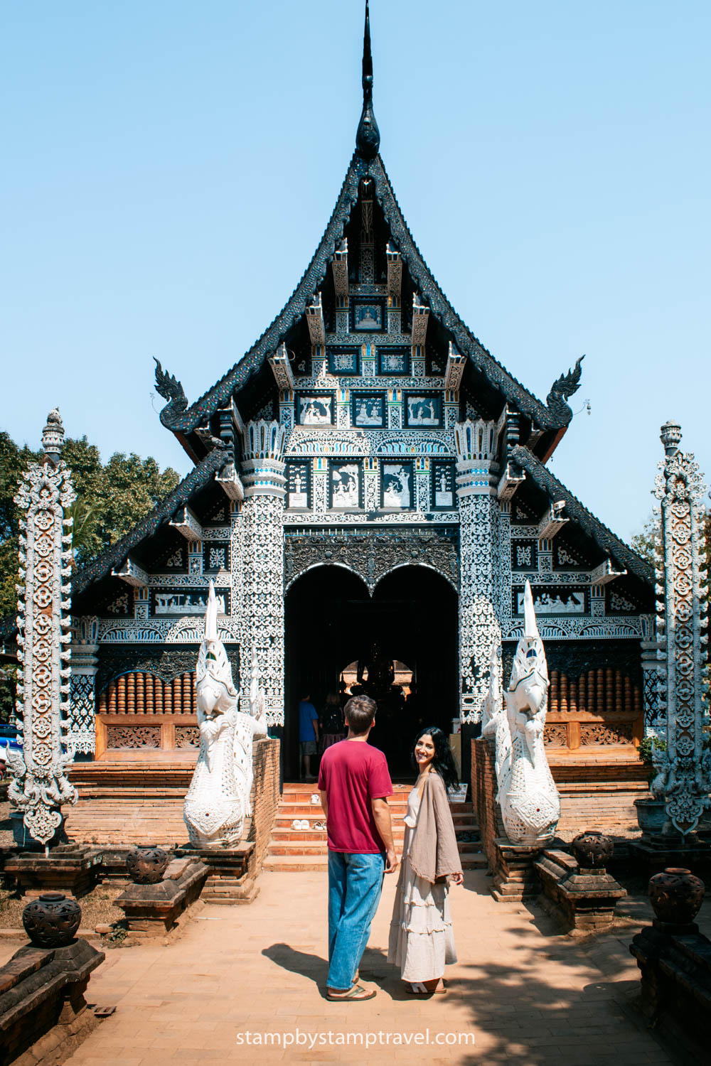 Leyre y Urko en el Norte de Tailandia
