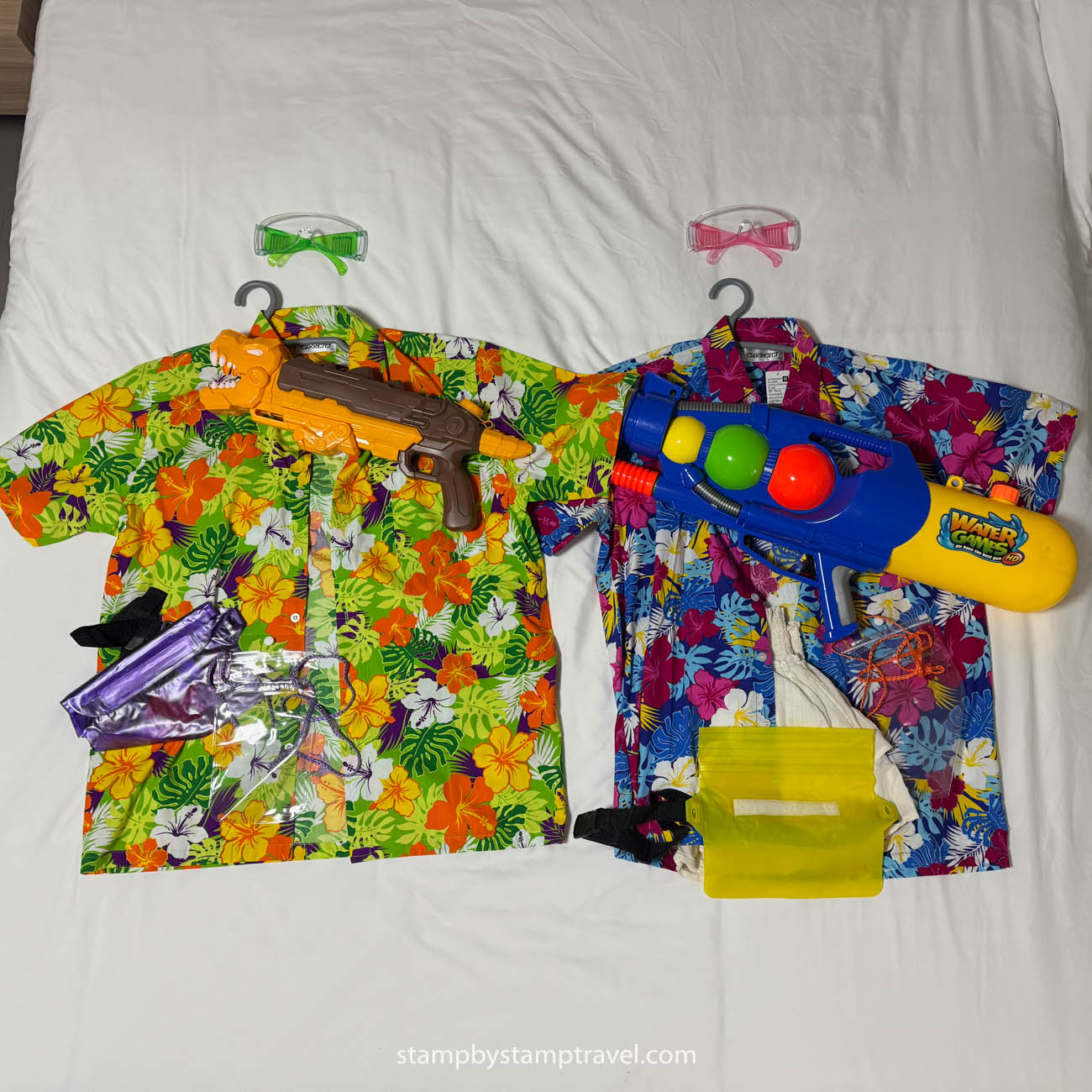 Equipamiento para el Songkran de Tailandia