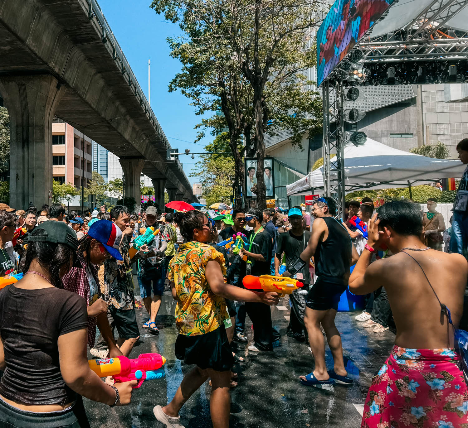 Festival Songkran en Tailandia