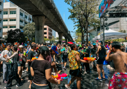 Songkran Festival en Tailandia