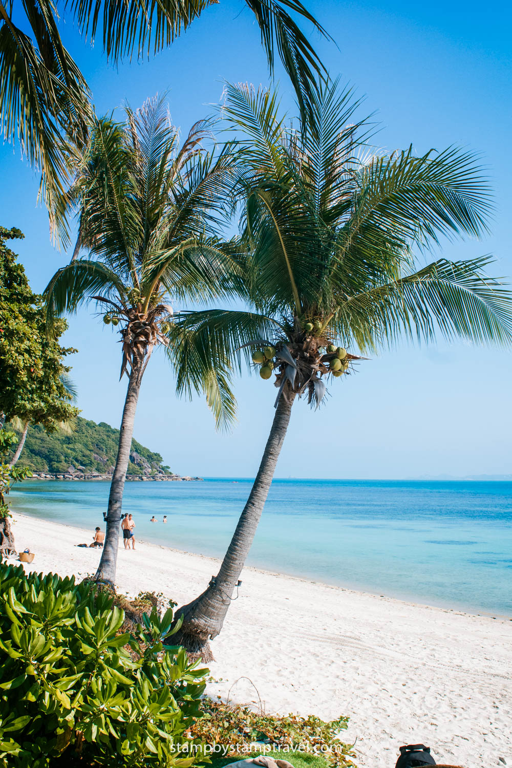 Vistas de playas en Koh Phangan Tailandia