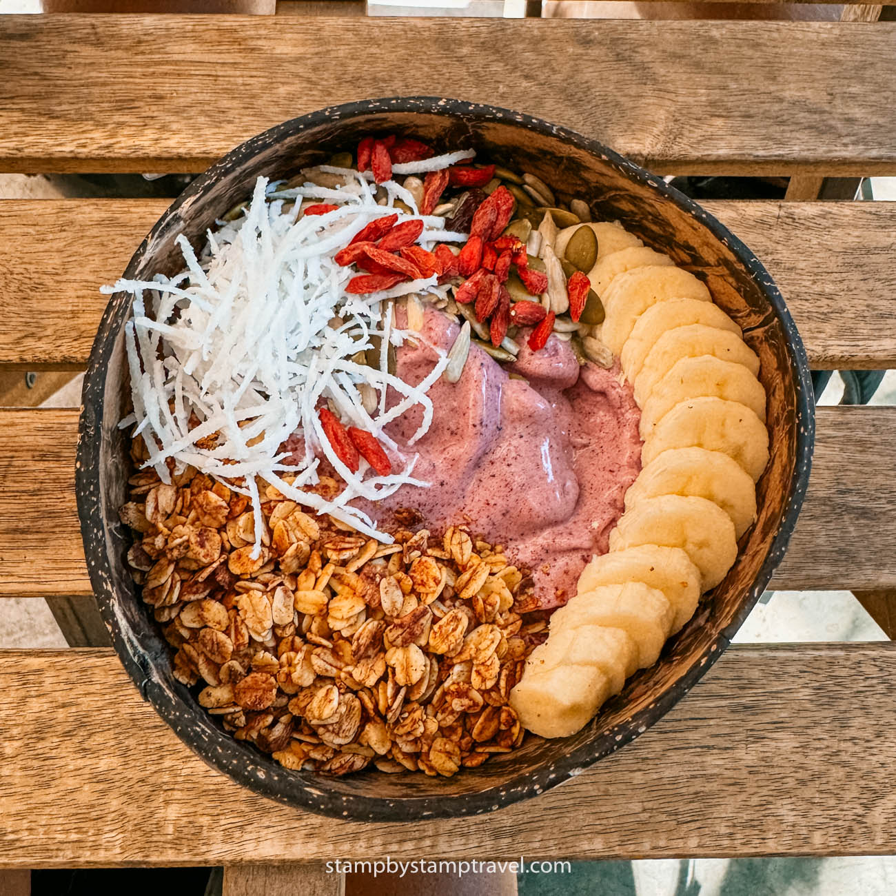 Yoga Juice donde comer en Koh Tao