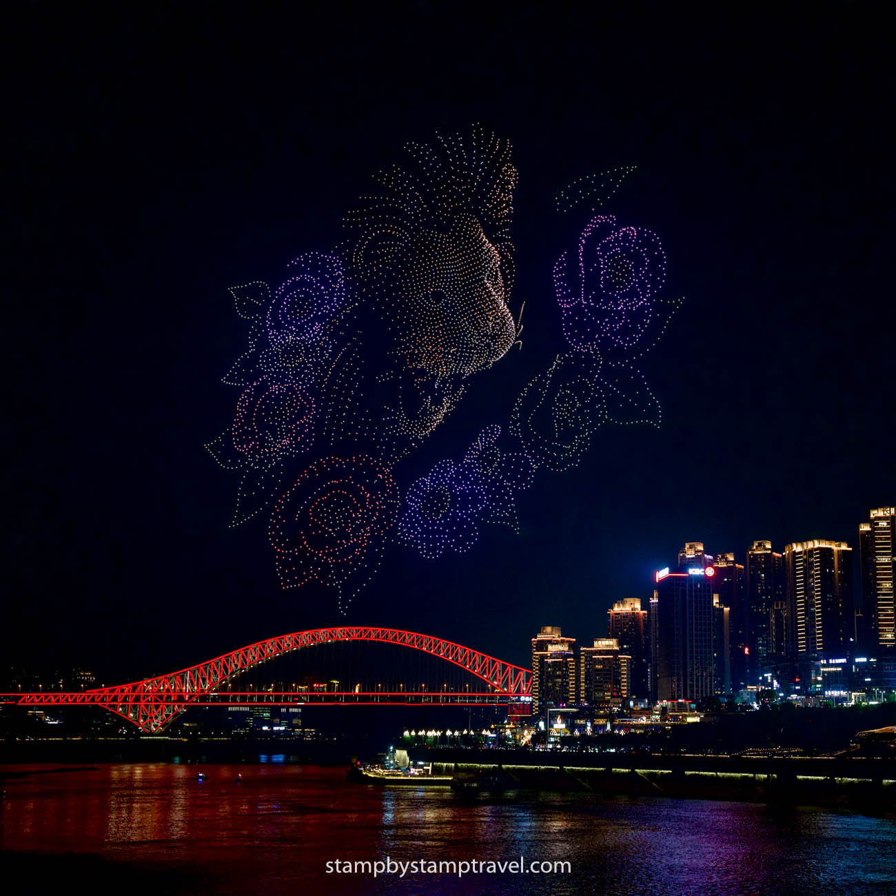 Espectáculo de drones de Chongqing