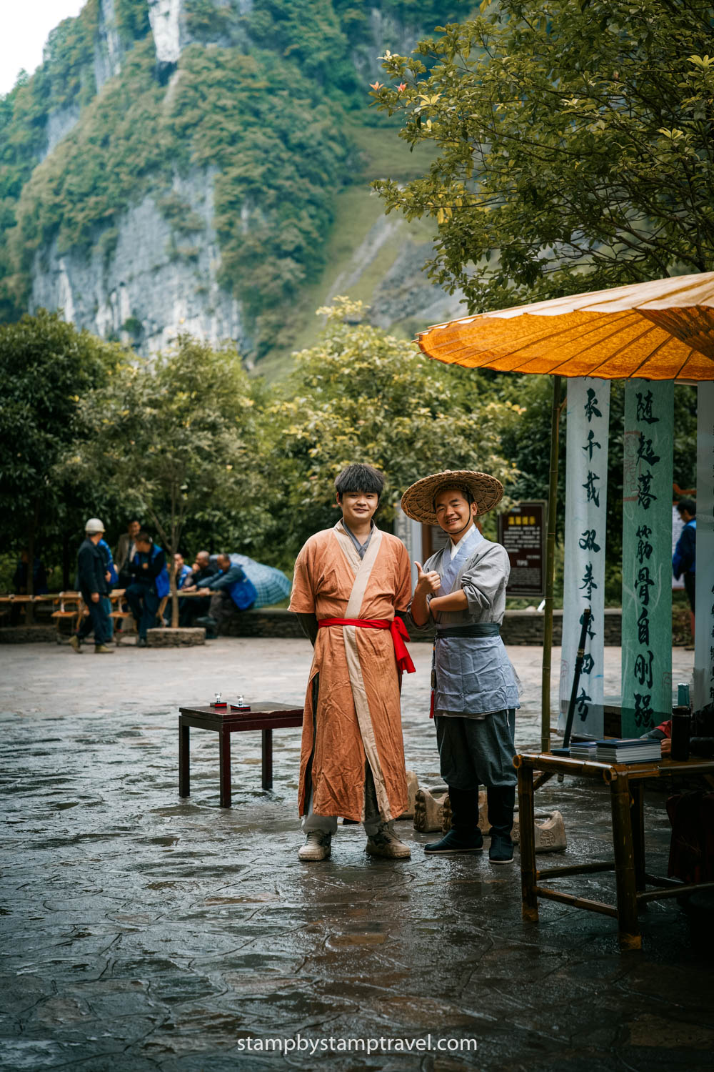 Locales en Wulong National Park